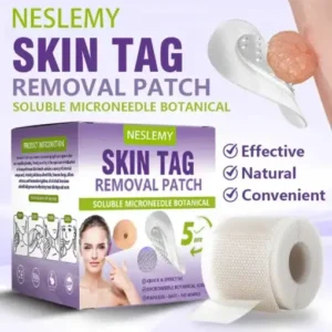 Soluble Microneedle Botanical Skin Tag Removal Patch - Image 2