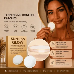 Sunless Glow Micro-Needle Tanning Patch - Image 9