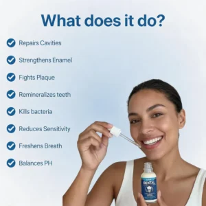QIAWI Fluoride-Free Hydroxyapatite Tooth Armor Essence & Enamel Repair - Image 6