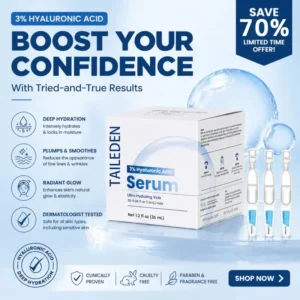 TAILEDEN 3% Hyaluronic Acid Ultra Hydrating Serum - Image 3