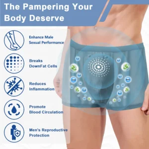 Ice Silk Ion Tourmaline Magnets Enhance&Shaping Underwear - Image 2