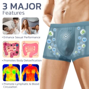 Ice Silk Ion Tourmaline Magnets Enhance&Shaping Underwear - Image 4