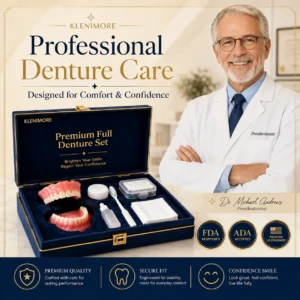 Custom-Fit Dentures— Designed for Comfort and a Natural-Looking Smile
