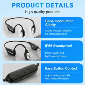 Bone Conduction Smart Hearing Headphones - Image 10