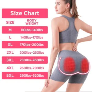 GFOUK IONIC Tourmaline Fabric Breathable Shaping Shorts - Image 7