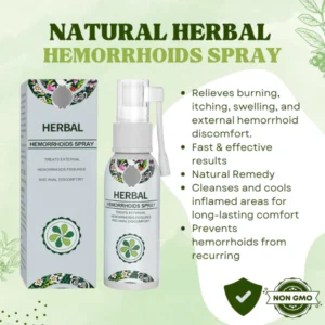 Natural Herbal Hemorrhoids Spray - Image 2