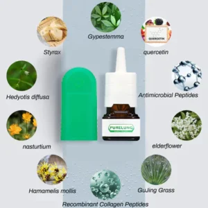 Organic Herbal Lung Restoration and Revitalizer Nasal Spray-Pro Formula - Image 3