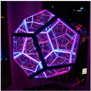 Infinite Dodecahedron Color Art Light - Image 3