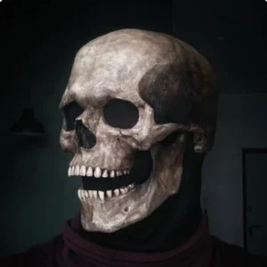 Skull Real Skeleton Mask - Image 2