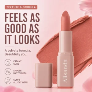 Alisanda Serum Lipstick – Satin & Matte Lip Color - Image 6