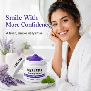 NESLEMY Purple Teeth Whitening Powder - Image 2