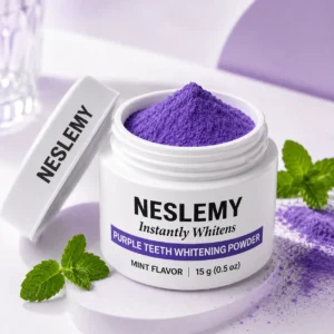 NESLEMY Purple Teeth Whitening Powder - Image 9