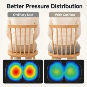 Long Sitting Beautiful Thighs Seat Cushion Office Thickened Version Home Sitting Cushion - Image 3