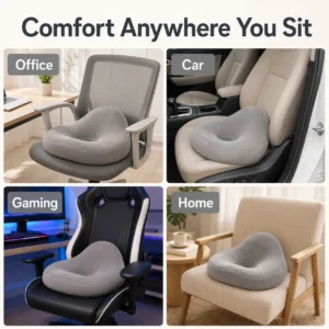 Long Sitting Beautiful Thighs Seat Cushion Office Thickened Version Home Sitting Cushion - Image 4