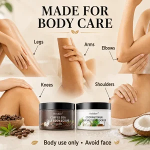 Sea Salt Body Scrub Duo - Image 6