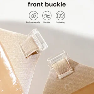 Front Closure Adhesive Invisible Push-Up Bra - Image 10
