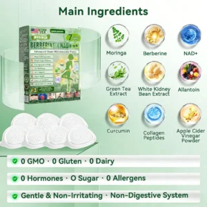 10-in-1 Weight Management Patch With Moringa - Berberine & NAD+ - Image 6