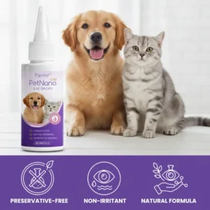PetNano Eye Drops - Fast-Acting - Veterinarian-Grade Relief - Image 4