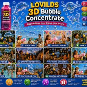 LOVILDS 3D Bubble Concentrate Animal & Ocean Fantasy Theme - Image 6