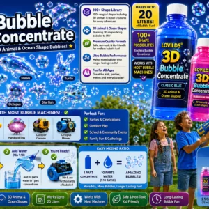 LOVILDS 3D Bubble Concentrate Animal & Ocean Fantasy Theme - Image 7