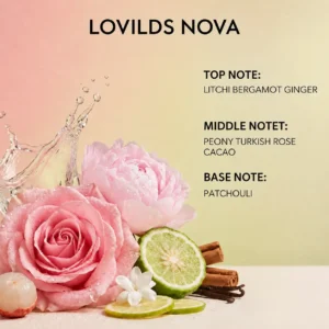 LOVILDS Nova | Rosey Fruity Floral | Extrait De Parfum | Long Lasting Luxury Fragrance - Image 3