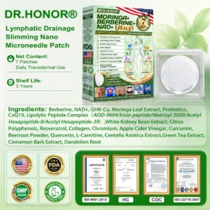 Lymphatic Drainage Slimming NanoMicroneedle Patch - Image 16