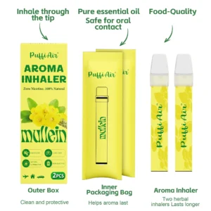 Mullein Smokeless Aroma Inhaler - 2 Pcs - Image 8