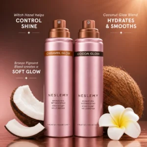 NESLEMY Bronze Veil Waterproof Setting Spray - Image 3