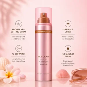 NESLEMY Bronze Veil Waterproof Setting Spray - Image 5