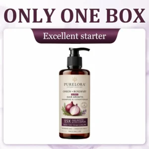 Onion & Rosemary 2-in-1 Shampoo & Conditioner with 15X Active Complex for Hair Growth - Image 19