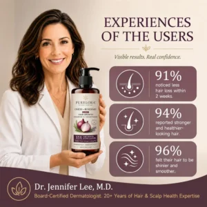 Onion & Rosemary 2-in-1 Shampoo & Conditioner with 15X Active Complex for Hair Growth - Image 3