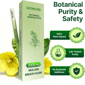 Refreshing Herbal Diffuser Pen Premium Mullein & Mint - Image 4