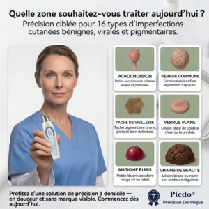 Éliminateur d'Excroissances Cutanées & de Taches en 7 Jours Sans Douleur & Sans Cicatrice - Image 11