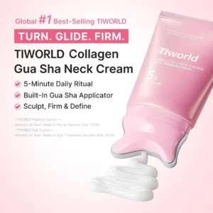 Tiworld Collagen Gua Sha Neck Cream – 5% Volufiline Firming Massage Cream - Image 2