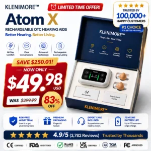 Atom X Smart Hearing Aids