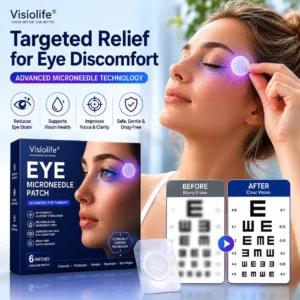 Transdermal Vision-Repair Eye Microneedle Patch