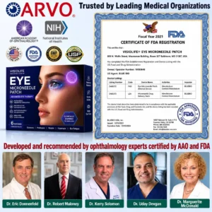 Transdermal Vision-Repair Eye Microneedle Patch - Image 2