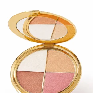 Glow Wardrobe Highlighting Eye & Cheek Palette - Image 4