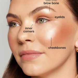 Glow Wardrobe Highlighting Eye & Cheek Palette - Image 5