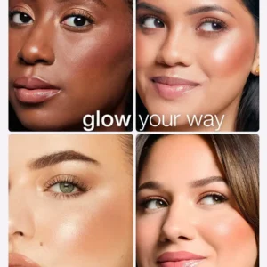 Glow Wardrobe Highlighting Eye & Cheek Palette - Image 6