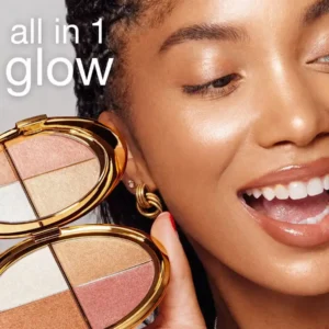Glow Wardrobe Highlighting Eye & Cheek Palette - Image 7