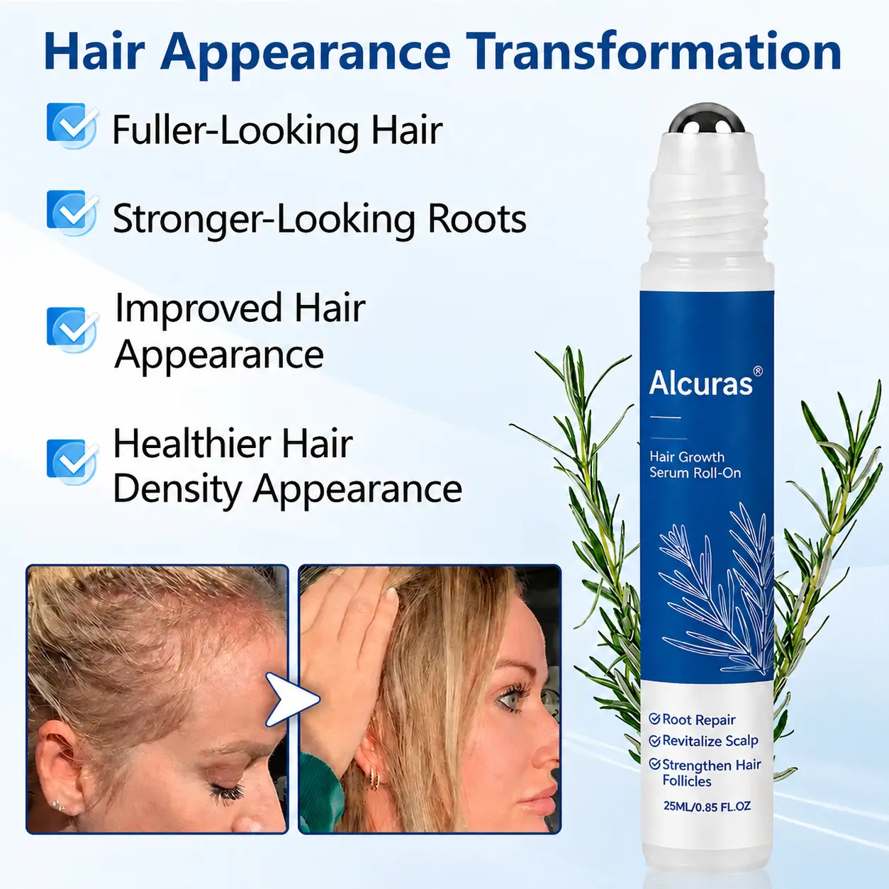 Hair Growth Serum Roll-On - Image 3