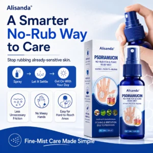 PsoriaMucin No-Rub Itch & Flake Relief Mist - Image 2