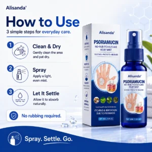 PsoriaMucin No-Rub Itch & Flake Relief Mist - Image 8
