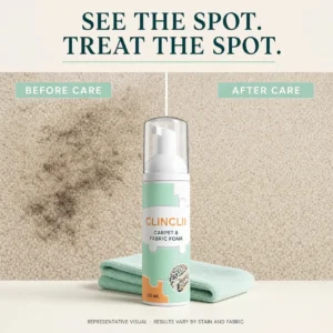 CLINCLII Carpet & Fabric Foam Spot Cleaner - Image 5