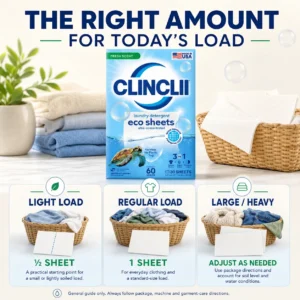 CLINCLII Laundry Detergent Eco Sheets - Image 5