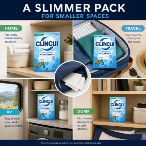 CLINCLII Laundry Detergent Eco Sheets - Image 8