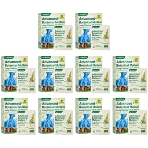 Advanced Botanical Mullein Lung Cleanse Melt Strips - Image 16