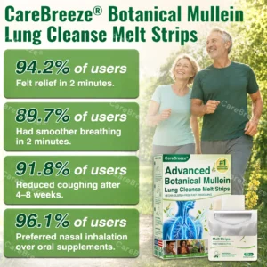 Advanced Botanical Mullein Lung Cleanse Melt Strips - Image 2