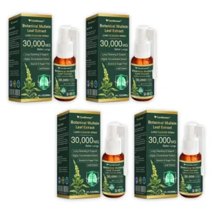 Botanical Mullein Leaf Extract Lung Cleanse Spray - Image 12